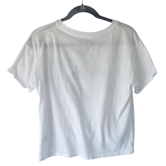 Justice League Womens White Short Sleeve "Super Powers" Graphic Tee, Size M - Picture 5 of 9